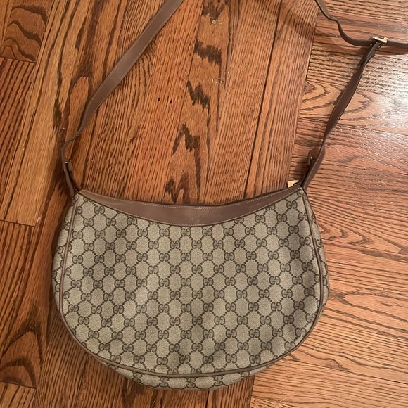 Gucci Brown and Tan Shoulder Bag - Picture 2 of 8